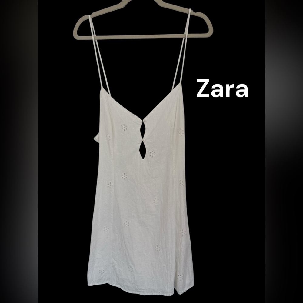 Zara White Strappy Dress